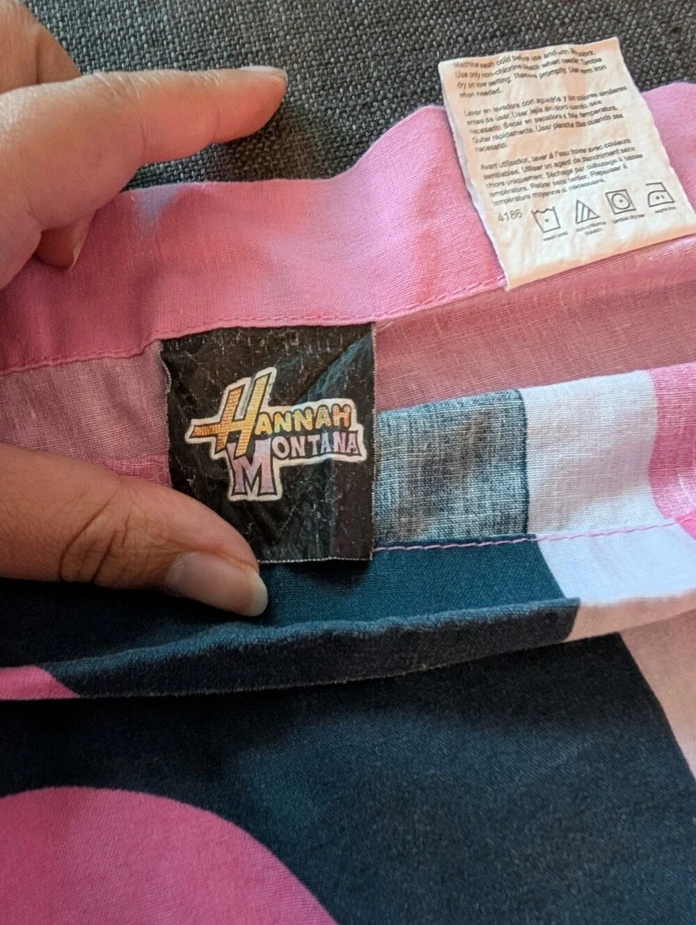 Vintage 2007 Hannah Montana Sheets & Curtain Set!
